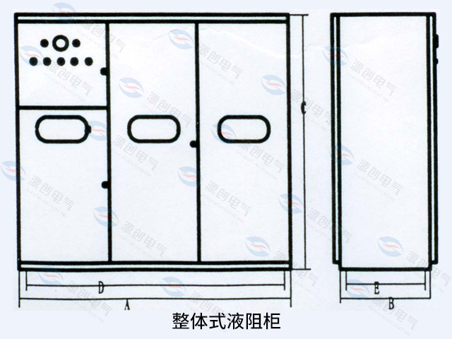 整体式外形尺寸